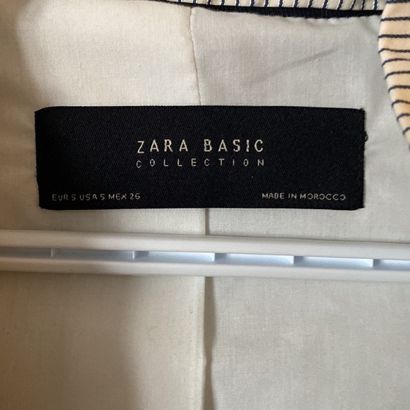 Zara Short Striped Women’s Jacket - Picture 2 of 8